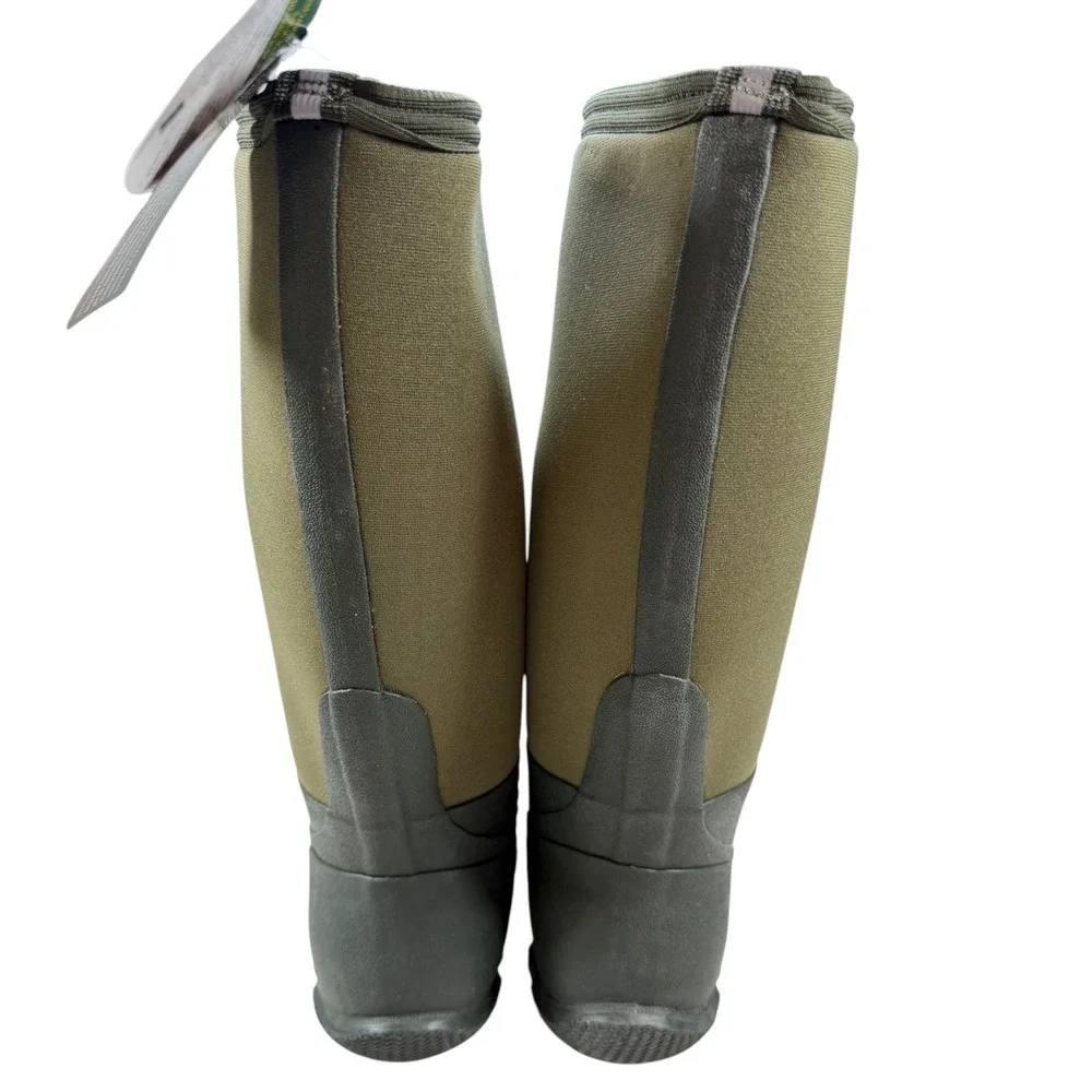 NWT Muck Boot Edgewater Tall Moss Green Waterproof Boots Mens 7/7.5 Women 8/8.5